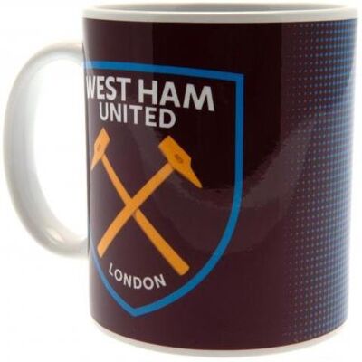 FOREVER COLLECTIBLES West Ham United FC: Vzor HT Znak – keramický hrnček FOREVER COLLECTIBLES West Ham United FC: Vzor HT Znak – keramický hrnček