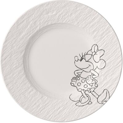 Villeroy & Boch Snídaňový talíř z kolekce Manufacture Rock Blanc – Mickey Mouse 22 cm Villeroy & Boch Snídaňový talíř z kolekce Manufacture Rock Blanc – Mickey Mouse 22 cm