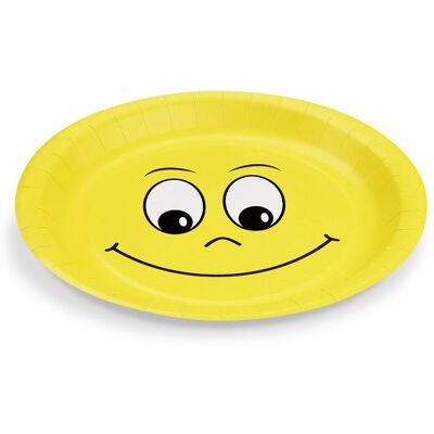 Wimex papierový tanier Smile, priemer 23 cm – 10 ks Wimex papierový tanier Smile, priemer 23 cm – 10 ks
