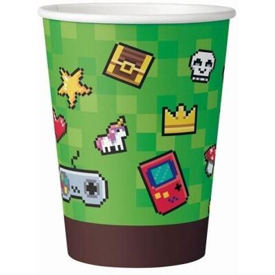 GoDan Papierové poháre minecraft party – 200 ml – 6 ks GoDan Papierové poháre minecraft party – 200 ml – 6 ks