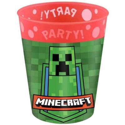 GoDan Plastové tégliky pixel Minecraft 250 ml, 4 ks GoDan Plastové tégliky pixel Minecraft 250 ml, 4 ks