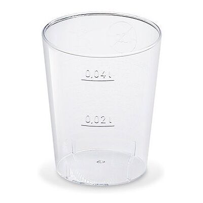 Wimex téglik krištáľ kalíšok 2 cl/4 cl, priemer 43 mm – 50 ks Wimex téglik krištáľ kalíšok 2 cl/4 cl, priemer 43 mm – 50 ks