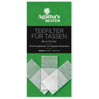 Agatha's Bester Pangea Tea Jednorazové filtre krátke 100 ks Agatha's Bester Pangea Tea Jednorazové filtre krátke 100 ks