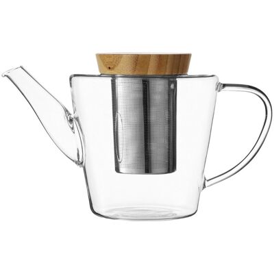 VIVA SCANDINAVIA Infusion Čajová kanvica s dreveným viečkom 1,2 l hnedá VIVA SCANDINAVIA Infusion Čajová kanvica s dreveným viečkom 1,2 l hnedá