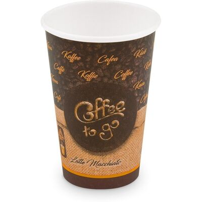 Wimex Coffee to go – papierový téglik 330 ml, priemer 80 mm – 50 ks Wimex Coffee to go – papierový téglik 330 ml, priemer 80 mm – 50 ks