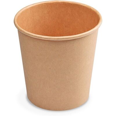 Wimex – Papierový téglik, 200 ml, priemer 73 mm, kraft – 50 ks Wimex – Papierový téglik, 200 ml, priemer 73 mm, kraft – 50 ks