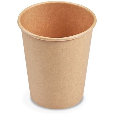Wimex Papierový téglik 280 ml, priemer 80 mm, kraft – 50 ks Wimex Papierový téglik 280 ml, priemer 80 mm, kraft – 50 ks
