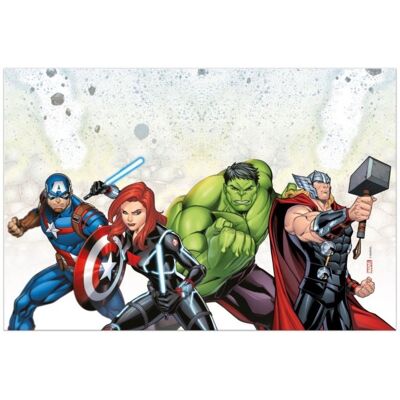 PARTYDECO Plastový obrus avengers, 120 × 180 cm PARTYDECO Plastový obrus avengers, 120 × 180 cm