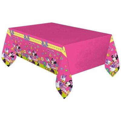 PARTYDECO Plastový obrus myška Minnie „minnie happy helpers“ 120 × 180 cm PARTYDECO Plastový obrus myška Minnie „minnie happy helpers“ 120 × 180 cm