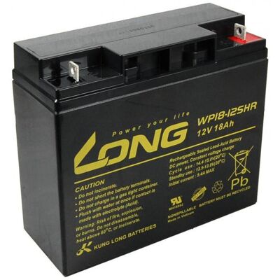Long 12V 18 Ah olovený akumulátor HighRate F3 (WP18-12SHR) Long 12V 18 Ah olovený akumulátor HighRate F3 (WP18-12SHR)