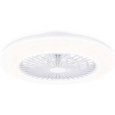 Philips Amigo Stropné svietidlo s ventilátorom 25 W + 60 W, 6500 lm, AC 220 – 240, 2700 – 4000 – 650 Philips Amigo Stropné svietidlo s ventilátorom 25 W + 60 W, 6500 lm, AC 220 – 240, 2700 – 4000 – 650