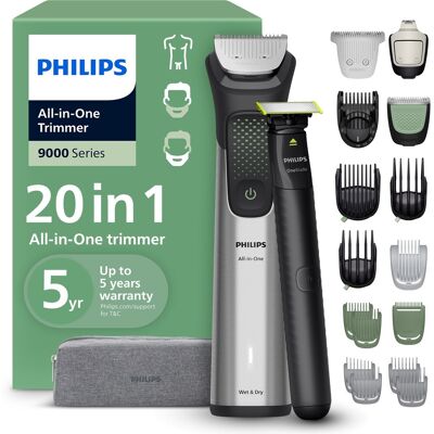 Series 9000 20v1 MG9557/15 + Philips OneBlade Series 9000 20v1 MG9557/15 + Philips OneBlade