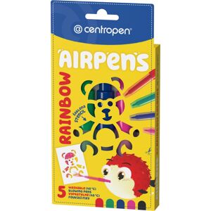 CENTROPEN Air Pens 1500, fúkacie, bright colours, balenie 5 ks CENTROPEN Air Pens 1500, fúkacie, bright colours, balenie 5 ks