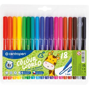 CENTROPEN popisovače RED 7550, balenie 18 ks CENTROPEN popisovače RED 7550, balenie 18 ks
