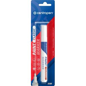 CENTROPEN lakový značkovač 9100 2 – 5 mm biely CENTROPEN lakový značkovač 9100 2 – 5 mm biely