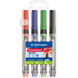 Centropen značkovač 8576/4 perm. v etui Centropen značkovač 8576/4 perm. v etui