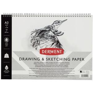 DERWENT Drawing & Sketching Paper A3/30 listov/165 g/m2 DERWENT Drawing & Sketching Paper A3/30 listov/165 g/m2