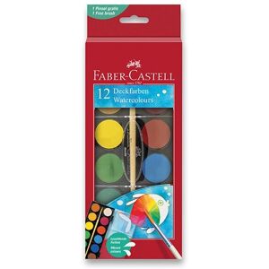 Faber-Castell 30 mm 12 farieb Faber-Castell 30 mm 12 farieb