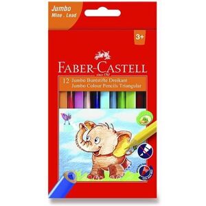 Faber-Castell Extra JUMBO 12 farieb Faber-Castell Extra JUMBO 12 farieb