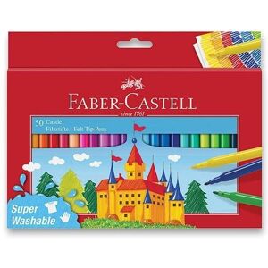 Faber-Castell Castle okrúhle, 50 farieb Faber-Castell Castle okrúhle, 50 farieb