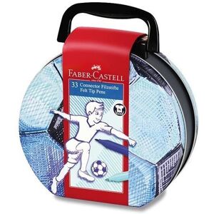 FABER-CASTELL Connector design fotbal 33 farieb FABER-CASTELL Connector design fotbal 33 farieb