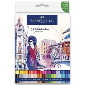 FABER-CASTELL Goldfaber Aqua, 24 farieb FABER-CASTELL Goldfaber Aqua, 24 farieb