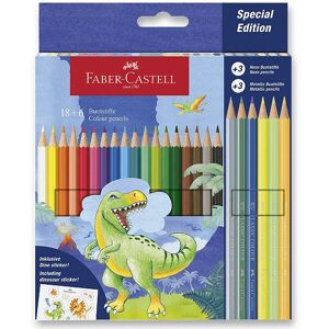FABER-CASTELL Dinosaurus, 24 farieb FABER-CASTELL Dinosaurus, 24 farieb