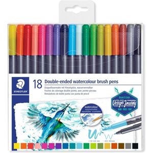 Staedtler Marsgraphic Duo štetcové – súprava 18 ks Staedtler Marsgraphic Duo štetcové – súprava 18 ks