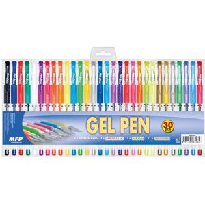 MFP Gélové pero sada 30 ks GX1038-30 mix MFP Gélové pero sada 30 ks GX1038-30 mix