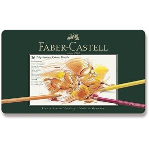 Pastelky Faber-Castell Polychromos v plechovej krabičke, 36 farieb Pastelky Faber-Castell Polychromos v plechovej krabičke, 36 farieb