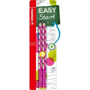 STABILO EASYgraph L HB, ružová, 2 ks, Blister STABILO EASYgraph L HB, ružová, 2 ks, Blister
