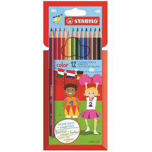 STABILO color 12 ks kartónové puzdro STABILO color 12 ks kartónové puzdro