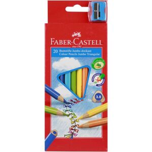 FABER-CASTELL Jumbo, 20 farieb FABER-CASTELL Jumbo, 20 farieb