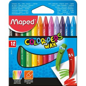 Maped Color Peps Wax, 12 farieb Maped Color Peps Wax, 12 farieb