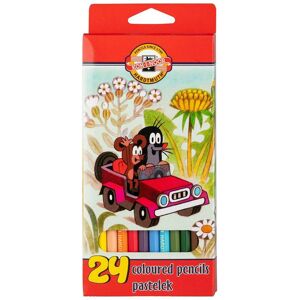 Koh-i-noor Súprava školských pasteliek Krtko, 24 ks Koh-i-noor Súprava školských pasteliek Krtko, 24 ks