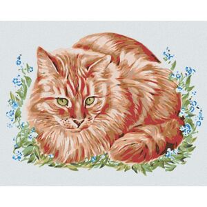 Diamondi – HRDZÁNIK V TRÁVE, 40 × 50 cm, napnuté plátno na rám Diamondi – HRDZÁNIK V TRÁVE, 40 × 50 cm, napnuté plátno na rám