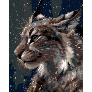Diamondi – RYS V ZIME, 40 × 50 cm, napnuté plátno na rám Diamondi – RYS V ZIME, 40 × 50 cm, napnuté plátno na rám