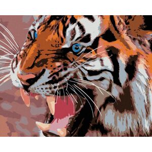 Diamondi – MODRÉ TIGRIE OČI, 40 × 50 cm, napnuté plátno na rám Diamondi – MODRÉ TIGRIE OČI, 40 × 50 cm, napnuté plátno na rám