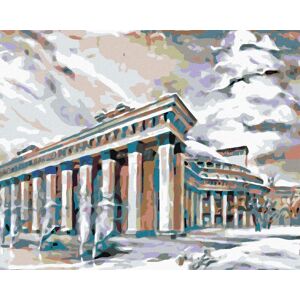 Diamondi – GRÉCKA STAVBA, 40 × 50 cm, napnuté plátno na rám Diamondi – GRÉCKA STAVBA, 40 × 50 cm, napnuté plátno na rám
