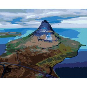 Diamondi – HORA KIRKJUFELL, 40 × 50 cm, vypnuté plátno na rám Diamondi – HORA KIRKJUFELL, 40 × 50 cm, vypnuté plátno na rám