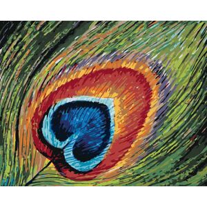 Diamondi – PÁVIE PERO, 40 × 50 cm, bez rámu a bez napnutia plátna Diamondi – PÁVIE PERO, 40 × 50 cm, bez rámu a bez napnutia plátna
