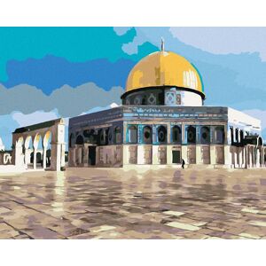Diamondi – MEŠITA AL AQSA, 40 × 50 cm, napnuté plátno na ráme Diamondi – MEŠITA AL AQSA, 40 × 50 cm, napnuté plátno na ráme