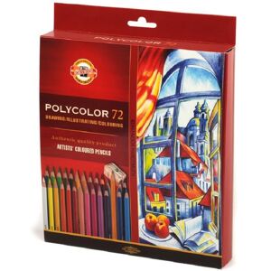 Koh-i-noor POLYCOLOR 3837/72 – umelecké pastelky – 72 ks Koh-i-noor POLYCOLOR 3837/72 – umelecké pastelky – 72 ks