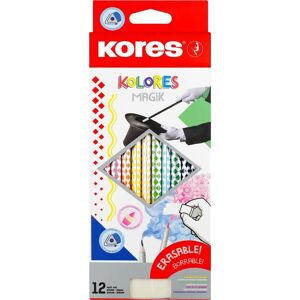 KORES KOLORES MAGIK gumovateľné 12 farieb KORES KOLORES MAGIK gumovateľné 12 farieb