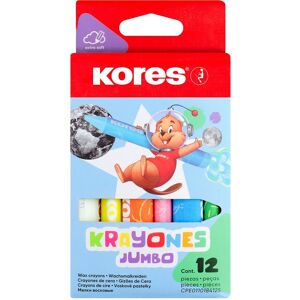 KORES KRAYONES JUMBO trojhranné 12 farieb KORES KRAYONES JUMBO trojhranné 12 farieb