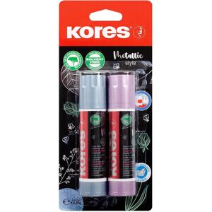 KORES Lepiaca tyčinka Metalic 2× 20 g KORES Lepiaca tyčinka Metalic 2× 20 g