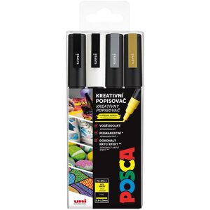 UNI Stationery UNI Posca 3M 4 ks UNI Stationery UNI Posca 3M 4 ks