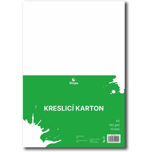 STEPA, kresliaci kartón A3, 10 listov STEPA, kresliaci kartón A3, 10 listov