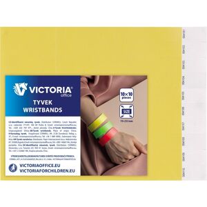 VICTORIA Tyvek® 100 ks, neón žlté VICTORIA Tyvek® 100 ks, neón žlté