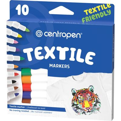 CENTROPEN značkovač 2739, na textil, ergo, balenie 10 ks CENTROPEN značkovač 2739, na textil, ergo, balenie 10 ks